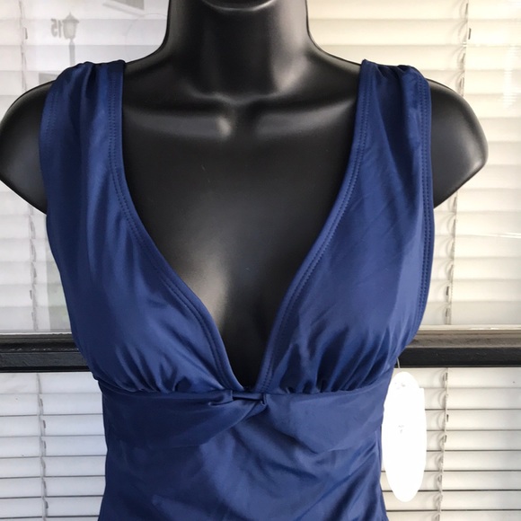 Sabree Blue One Piece - Picture 2 of 6